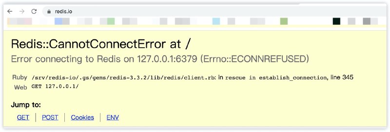 redis官网的redis崩了