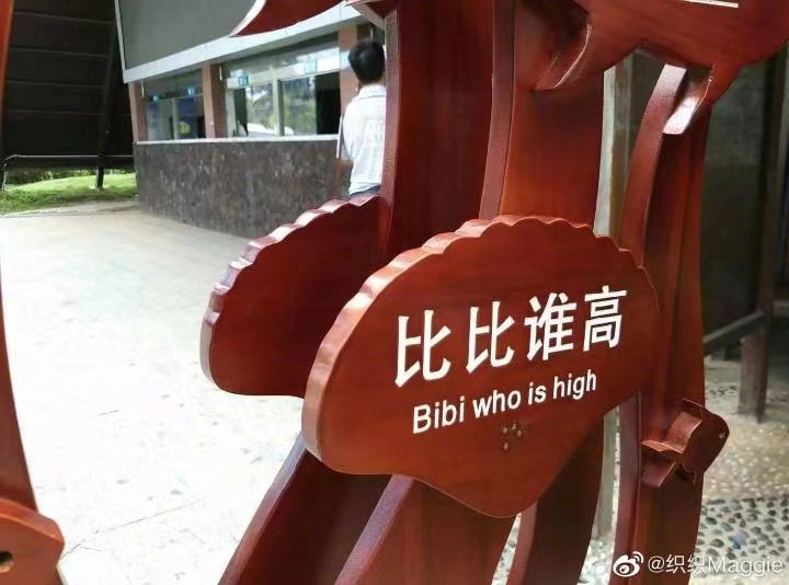 前两天发了个景区指示牌的塑料翻译，结果大家纷纷发来自己的相似经历和“作品”，让我差点笑亖在评论区