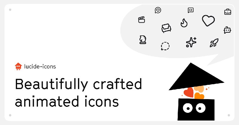 lucide-animated | Free Animated React Icons