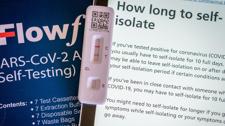 COVID-19: Final coronavirus rules including self-isolating after testing positive could end this month, PM says