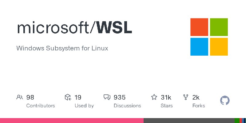GitHub - microsoft/WSL: Windows Subsystem for Linux