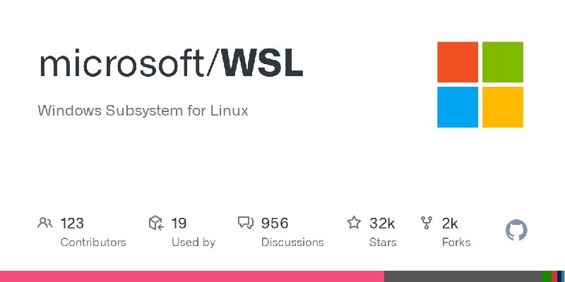 GitHub - microsoft/WSL: Windows Subsystem for Linux