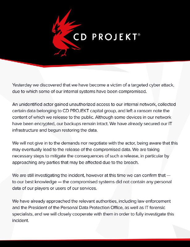CD PROJEKT RED