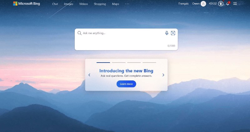 Is this Microsoft’s ChatGPT-powered Bing?