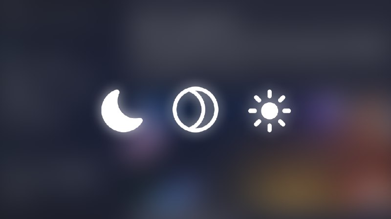 博客现已支持手动切换深浅色模式