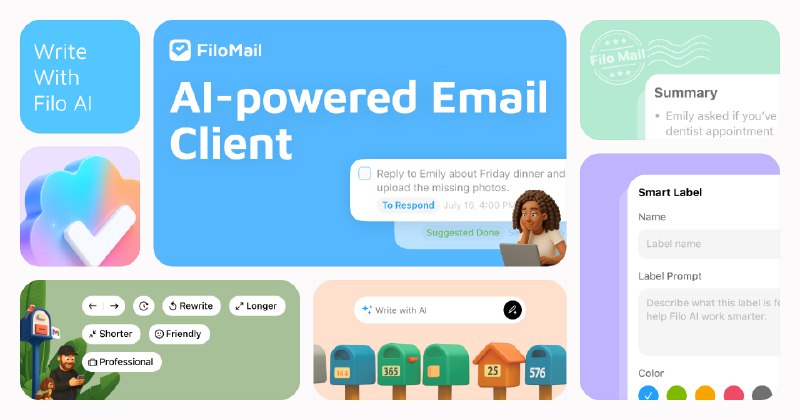 Filo Mail - AI Gmail Client & To-dos