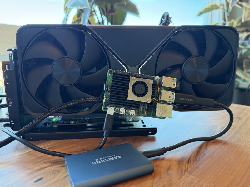 RTX 5090 + Raspberry Pi: Can it Game?
