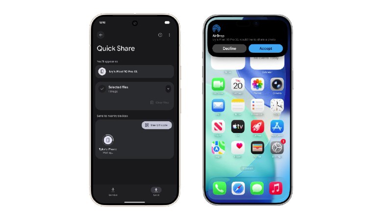Google made Quick Share compatible with AirDrop without Apple's help (Update: Confirmed)