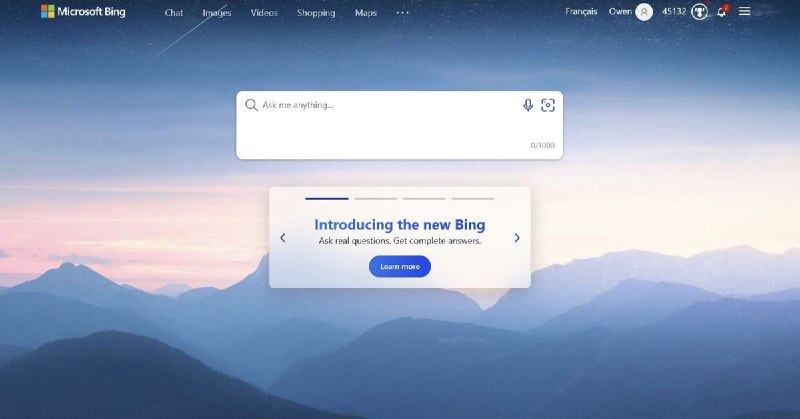 Is this Microsoft’s ChatGPT-powered Bing?