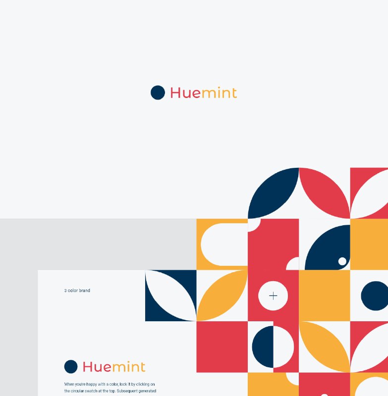 huemint.com 是一个用机器学习生成配色方案的网站