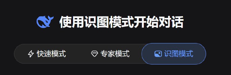 DeepSeek 识图模式绝赞内测中，目前已可在抓包配置中看到但无法调用