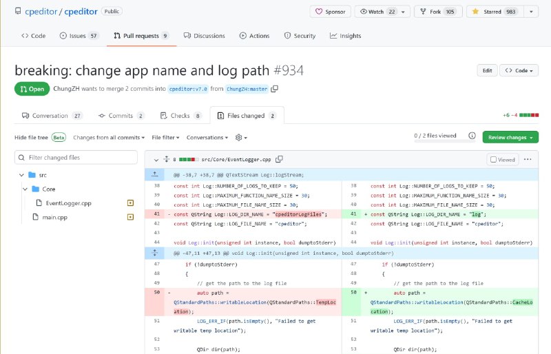 GitHub 的新 Feature：Pull Request File Tree