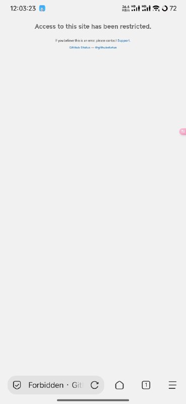 Github 疑似封禁未登录状态下的 CN IP 访问请求