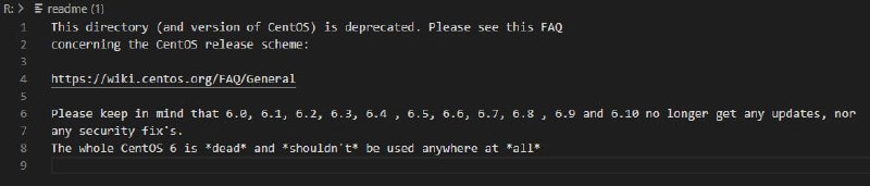 2020.12.02, 整个 CentOS 6 的镜像都被撤掉了2020.12.02, 整个 CentOS 6 的镜像都被撤掉了